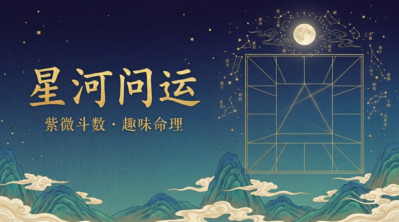 星河问运 · 紫微斗数 · 精确排盘